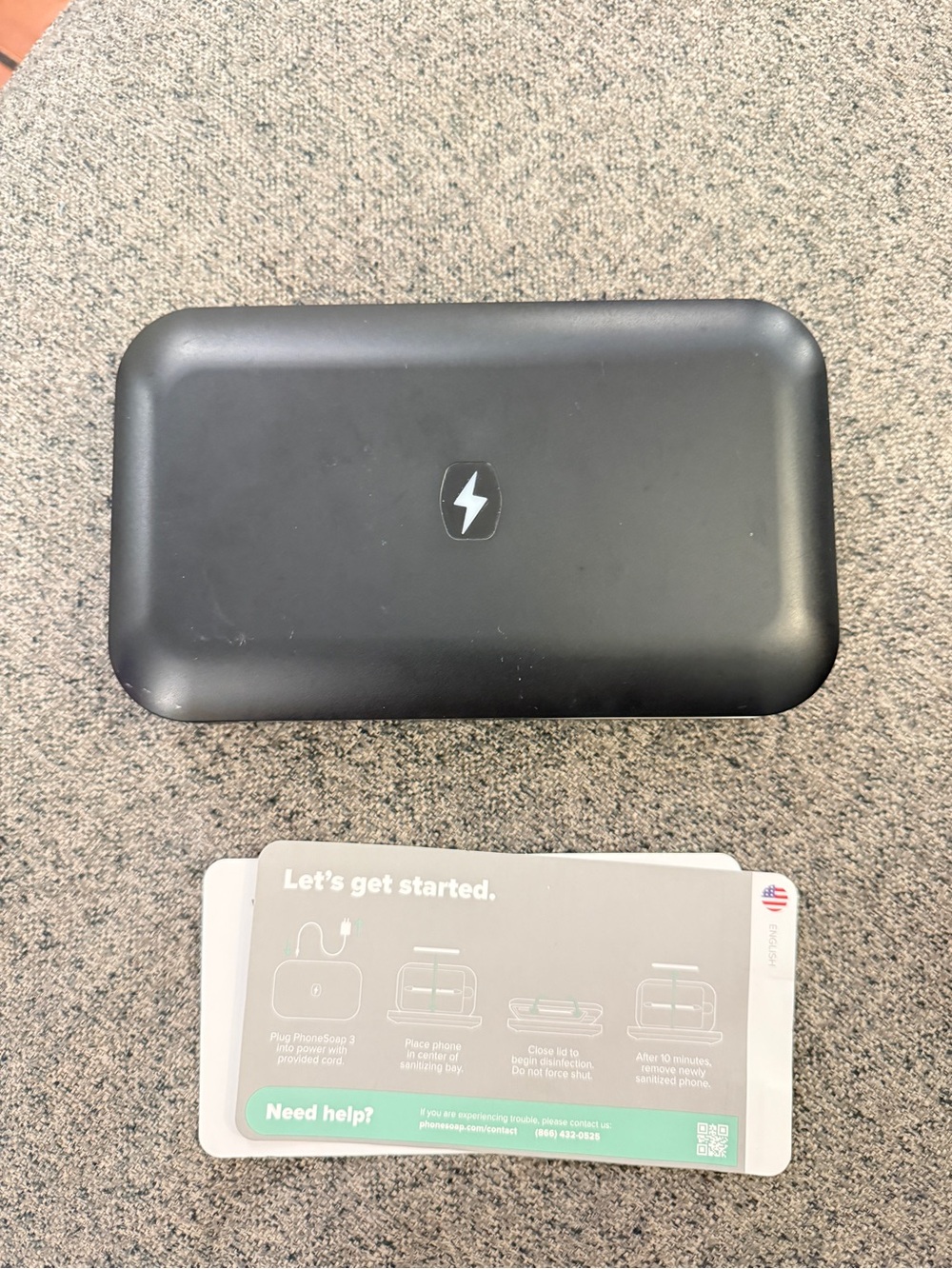 PhoneSoap 3 phone disinfector